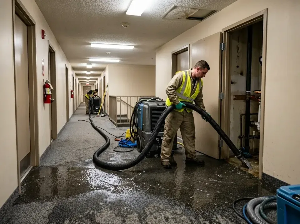 multi-unit-apartment-hallway-f-005 — frequently asked questions, Emergency Burst Pipe Water Extraction & Removal in Dayton,…